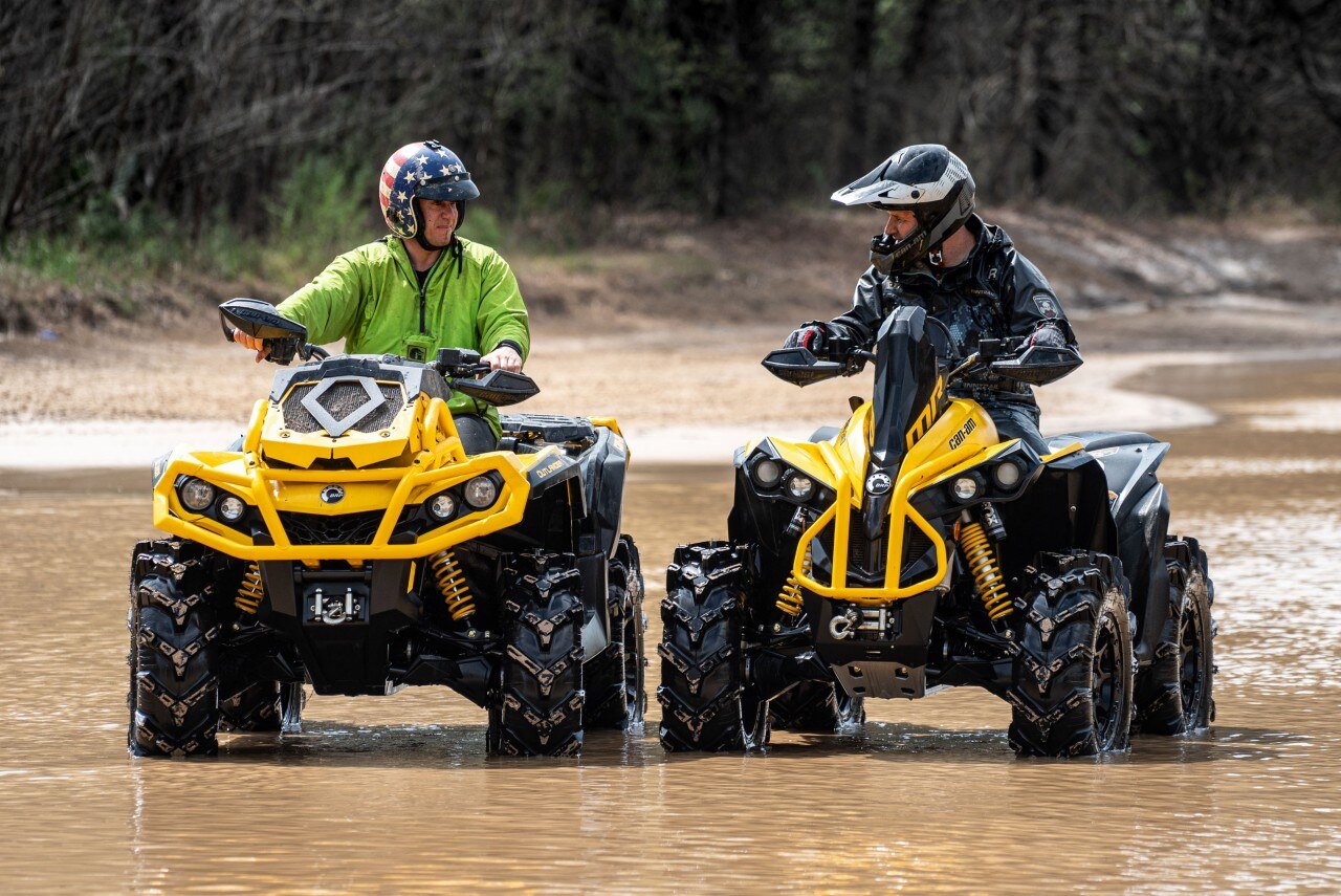 ATVs back on the trail after repair