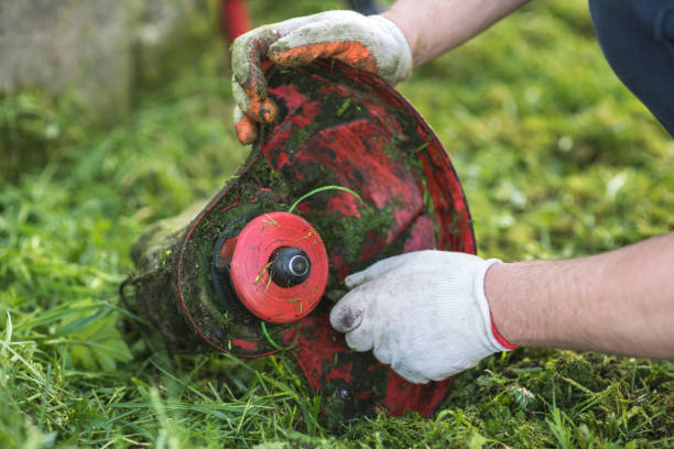 Repairing a string trimmer head